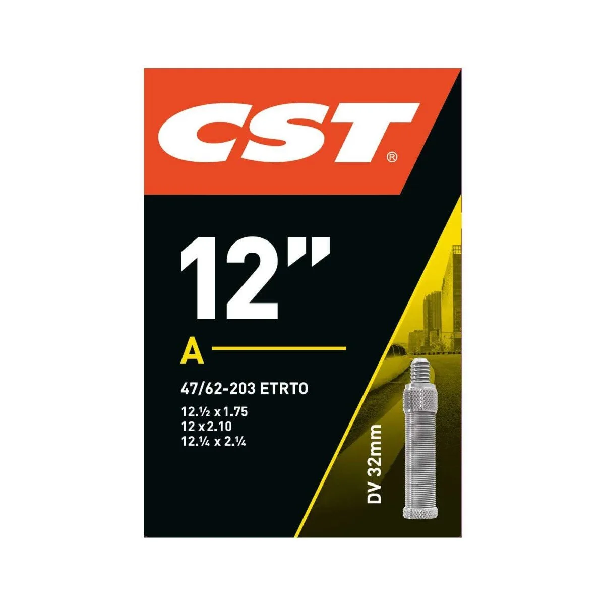 Cst bnb 12 1/2 x 1.75 - 2 1/4 hv 32mm Zwart - Afbeelding 4