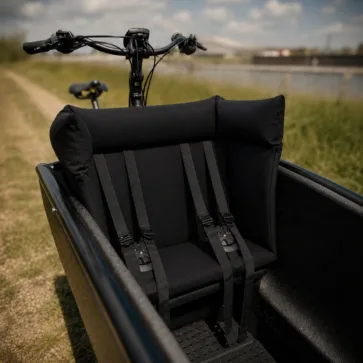 Studio Vollebak Bakfiets kussen Urban Arrow - Zwart