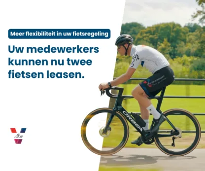 Bied uw medewerkers twee leasefietsen aan