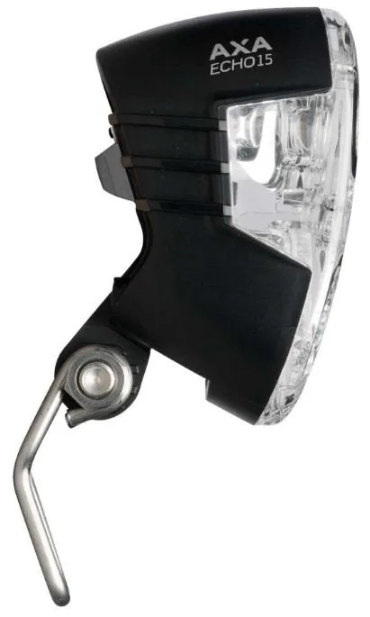 Axa koplamp Echo switch aan/uit dynamo 15 lux zwar Black - Afbeelding 3