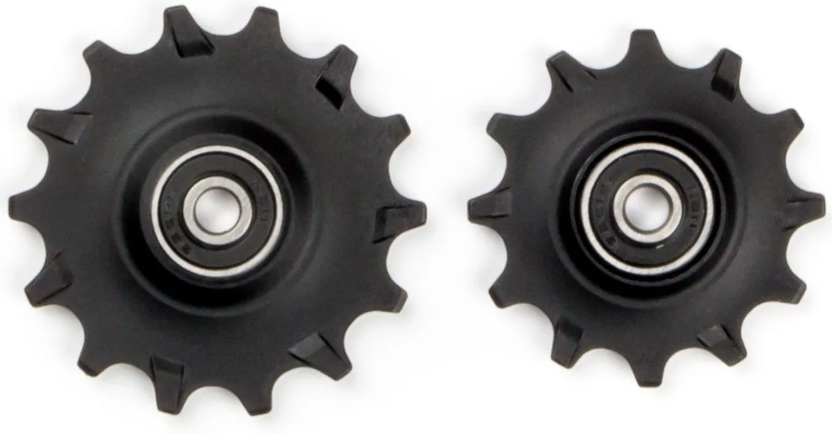 Elvedes derailleur wieltjes Sram 1x12t +1x14t Zwart - Afbeelding 3