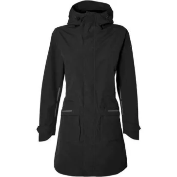 Basil regenparka Mosse dames Jet Black