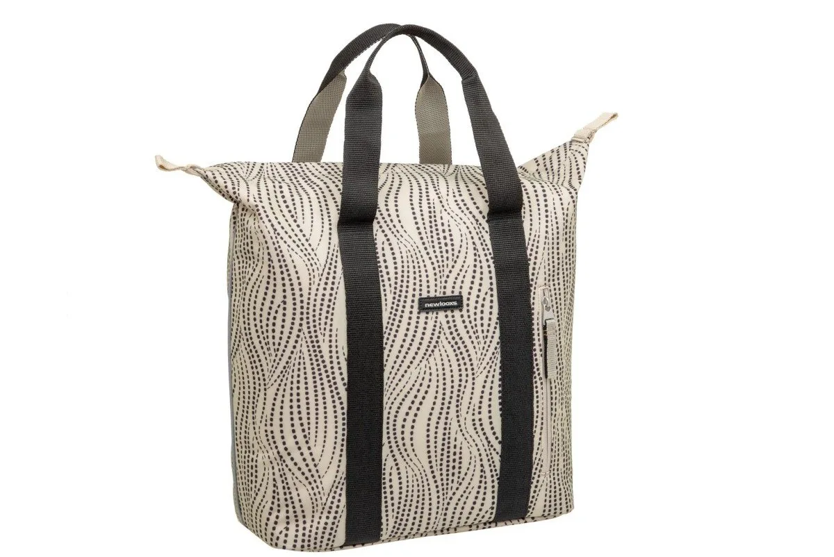New Looxs fietstas enkel shopper Kota 24 Alma Sand - Afbeelding 3