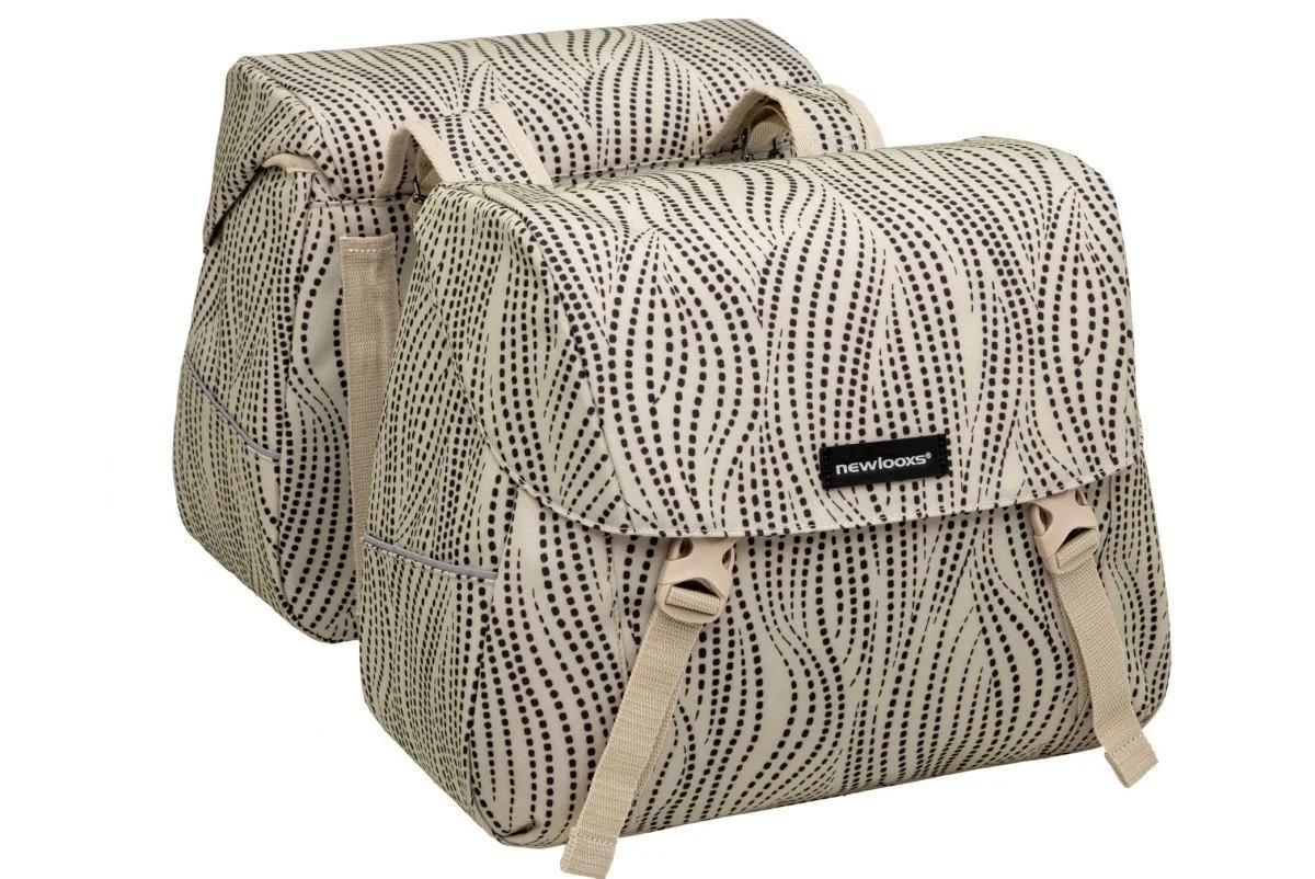 New Looxs fietstas dubbel Joli 37L Alma Sand - Afbeelding 3