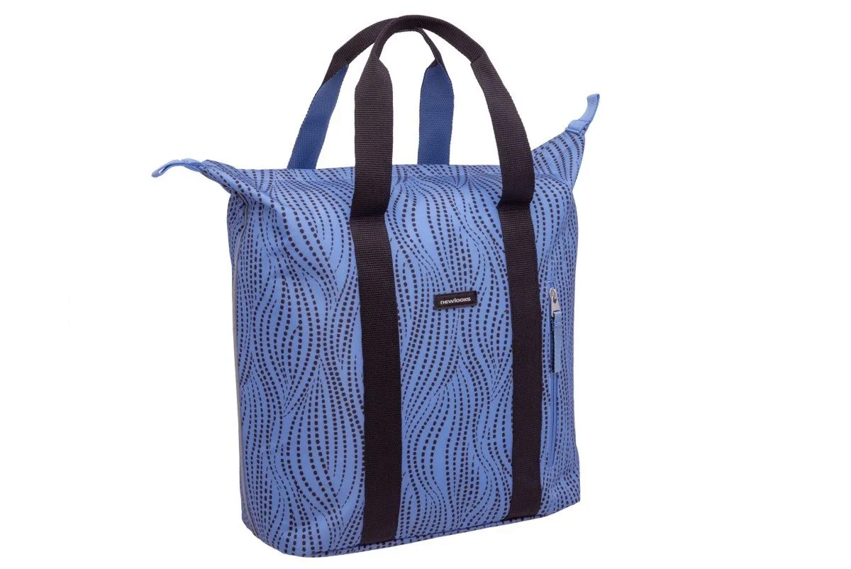 New Looxs fietstas enkel shopper Kota 24 Alma Blue - Afbeelding 3