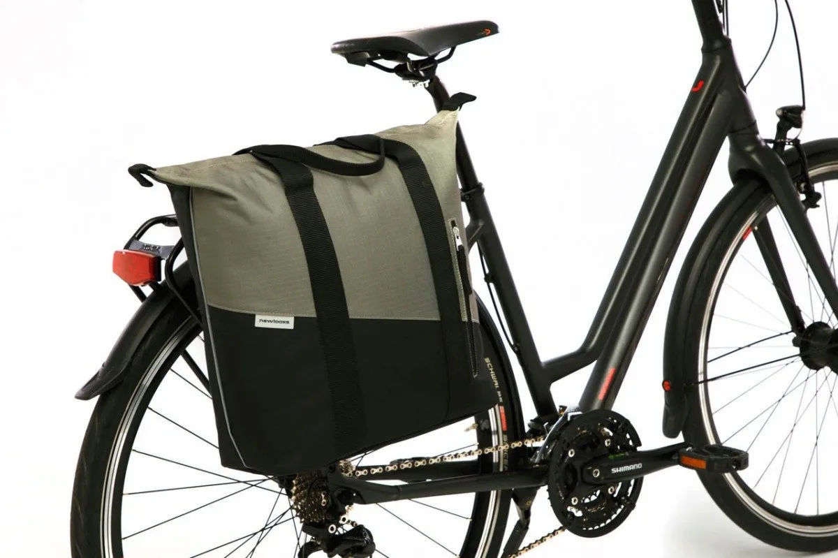 New Looxs TAS OLSO KOTA SHOPPER ZW/GR Zwart/Grun - Afbeelding 3