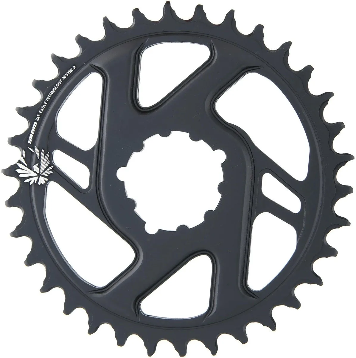 Sram eagle kettingblad gx dm 34 3mm offset boost Zwart - Afbeelding 3