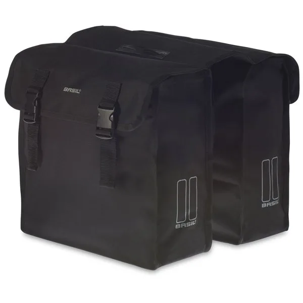 Basil fietstas dubbel Mara XL Black