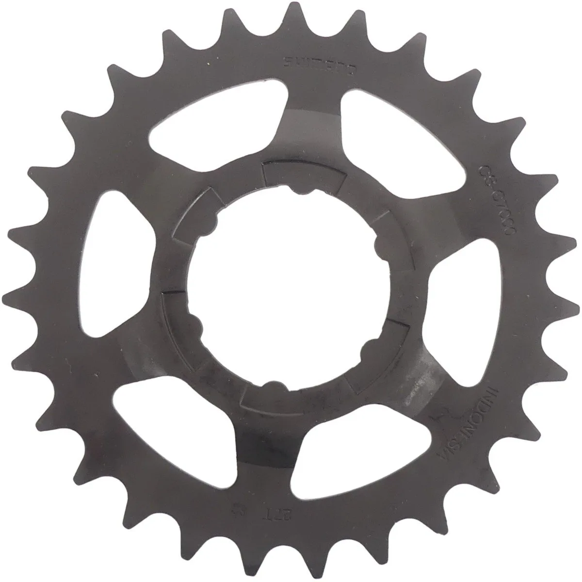 Shimano Tandkransje 27T Zwart