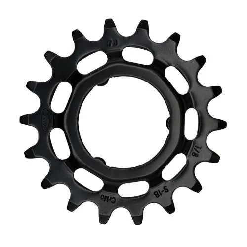 Kmc tandwiel 18T Shim 1/8 Zwart - Afbeelding 4