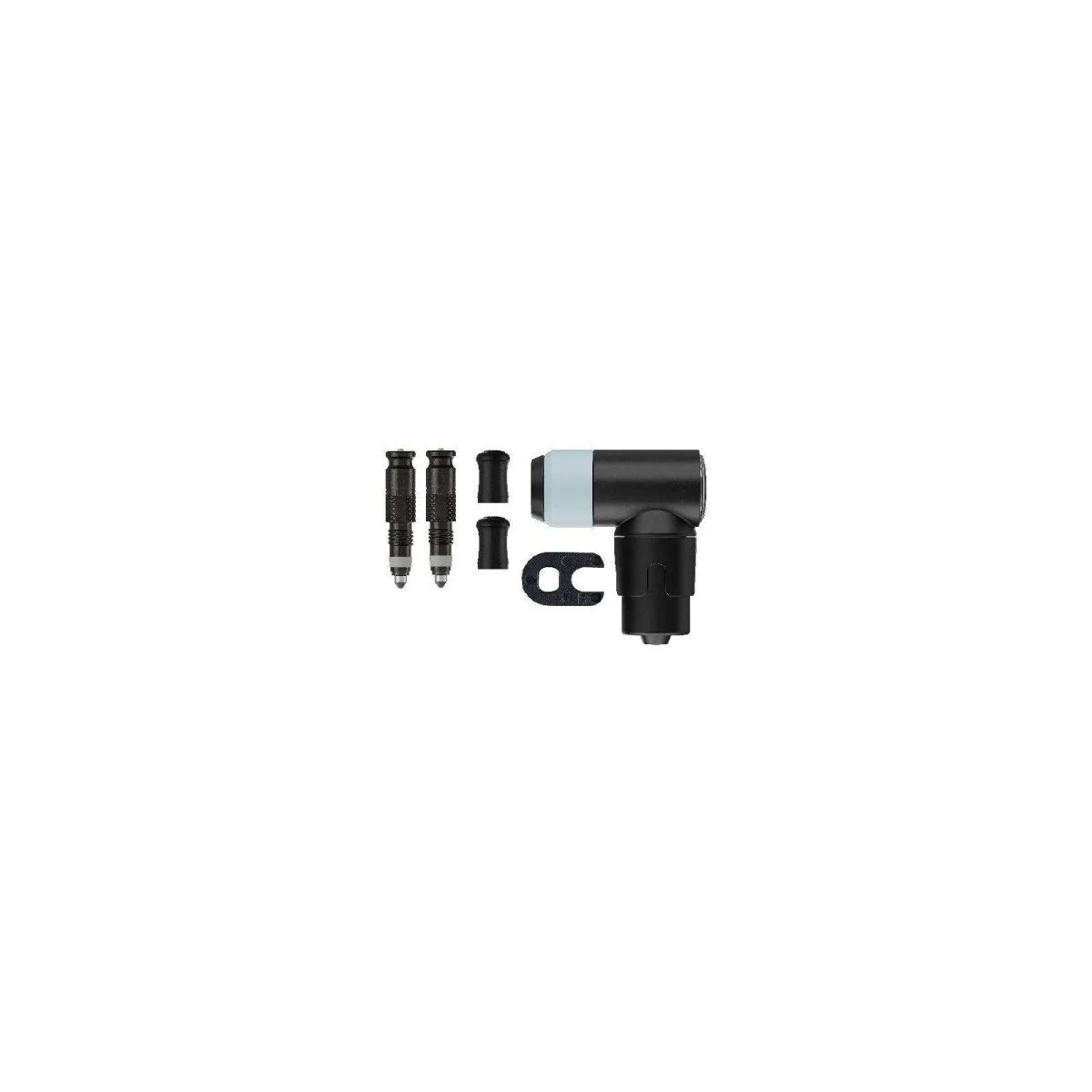 Schwalbe VENTD SC SCV OMBOUWKIT SV-SCV M/POMP KOP Zwart - Afbeelding 3