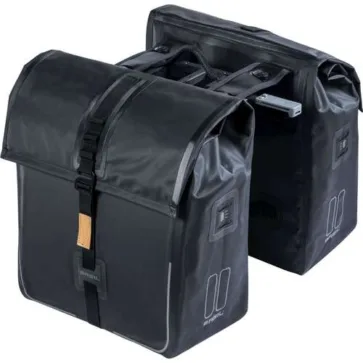 Basil TAS BAS DUBBEL URBAN DRY MIK SOLID BLACK 50L Matt Black