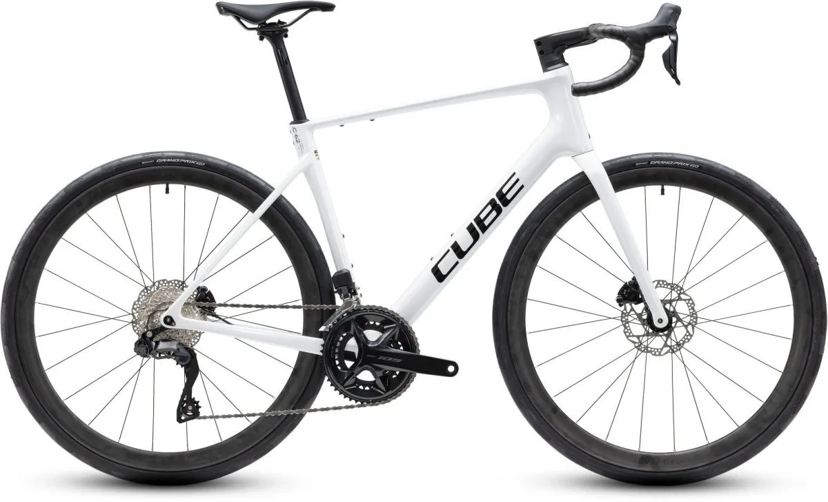 Cube ATTAIN C:62 SLX Metallicwhite/Black RD24