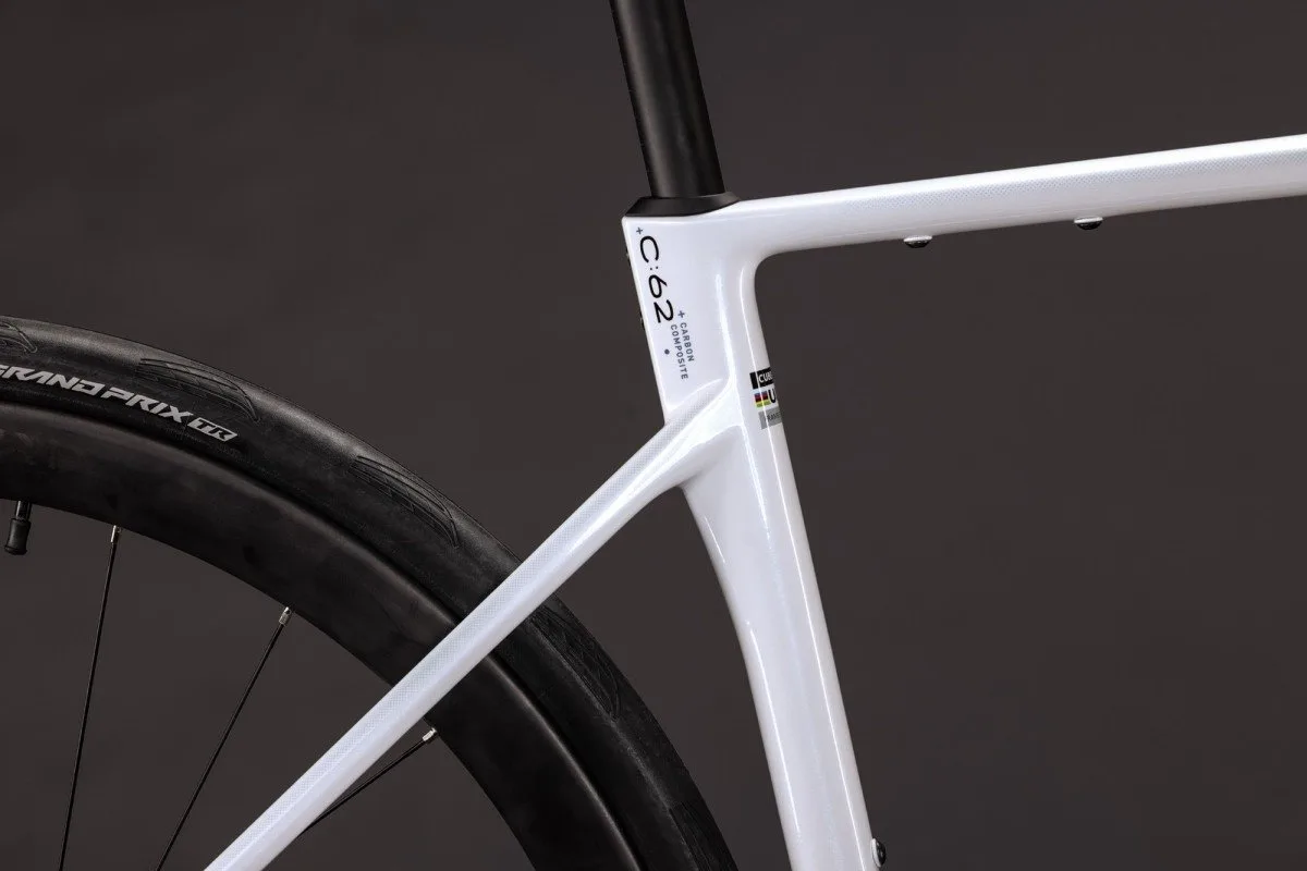 Cube ATTAIN C:62 SLX Metallicwhite/Black RD24 - Afbeelding 6