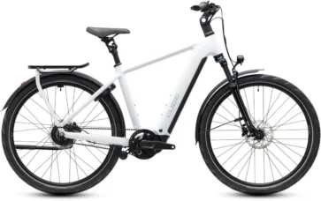 Cube KATHMANDU HYBRID DELUXE PRO 800 Metallicwhite/Chrome N0