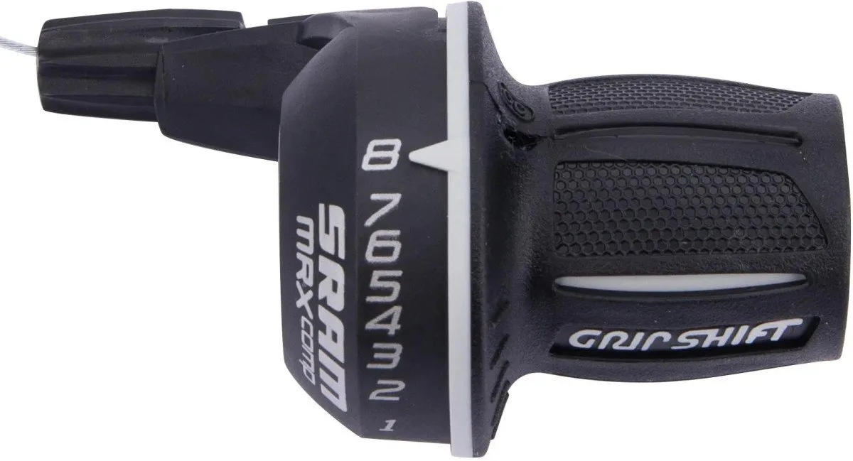 Sram shifter rechts mrx comp twist 8speed Zwart