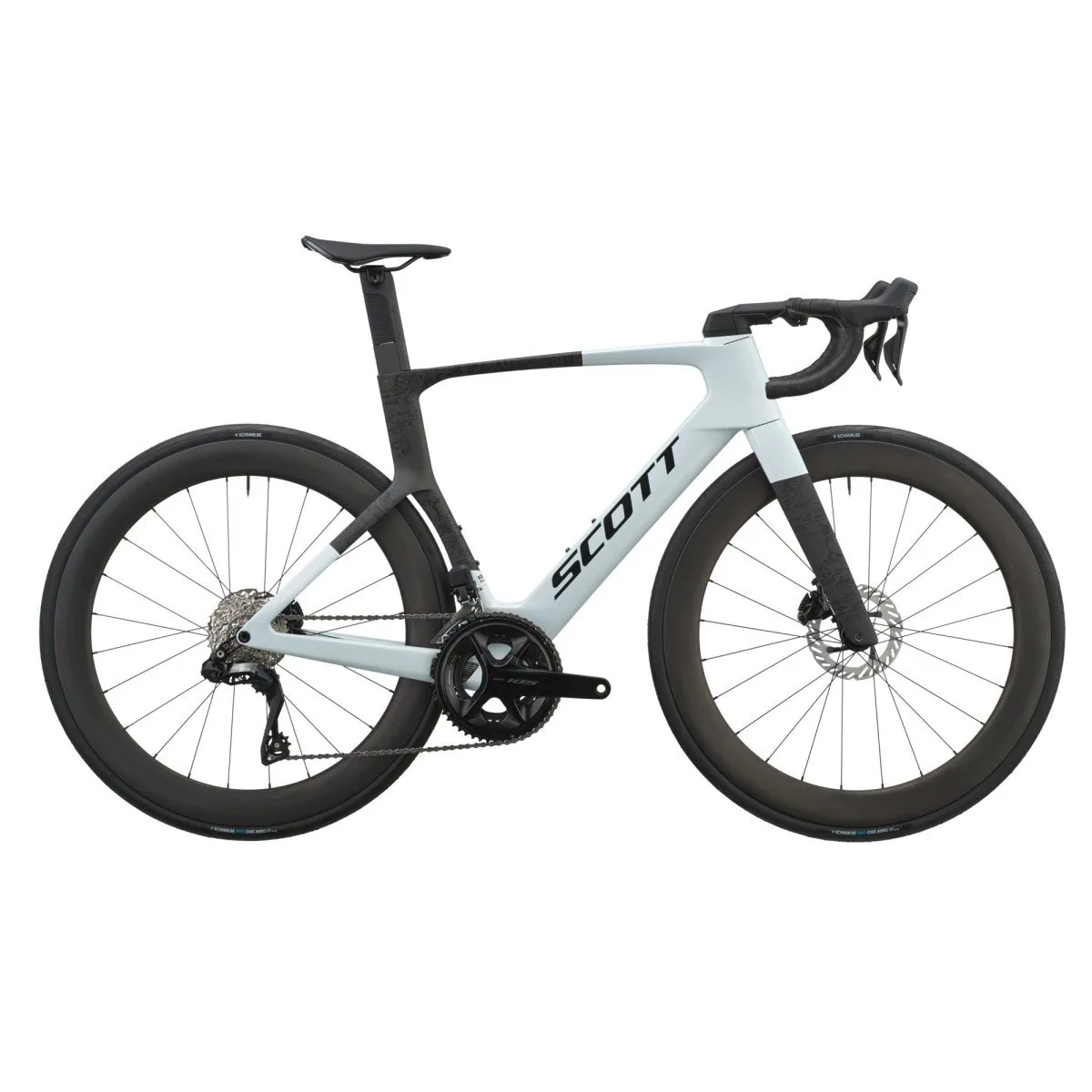 Scott SCO Bike Foil RC 20 Cumulus White/Carbon Black RD24