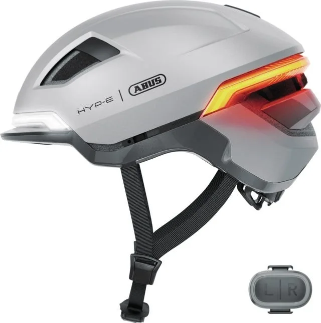 Abus smart helm Hyp-E Gleam Silver - Afbeelding 3