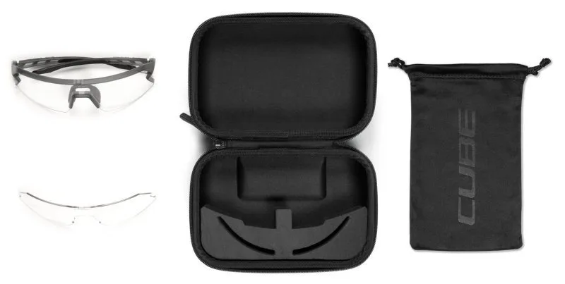 Cube GLASSES TRANSLUCENT BLACK - Afbeelding 4