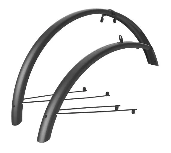 Syncros SYN Road gravel fender set for AL/CB Black