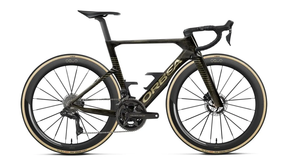 Orbea ORCA AERO M10i LTD PWR Magic Gold C. View - Titanium (Gloss) RD12