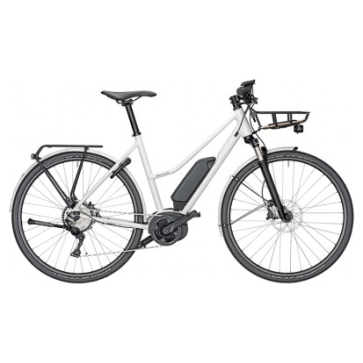 Riese & Muller Roadster Mixte Touring 500Wh Intuvia Voordrager Ba Wit
