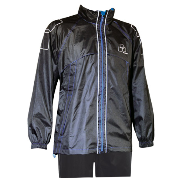 Fastrider Regenpak youth blocks Zwart