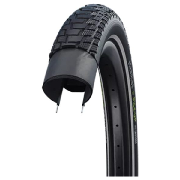 Schwalbe btb Pick-Up Perf SD Twinskin 26 x 2.15 zw Zwart