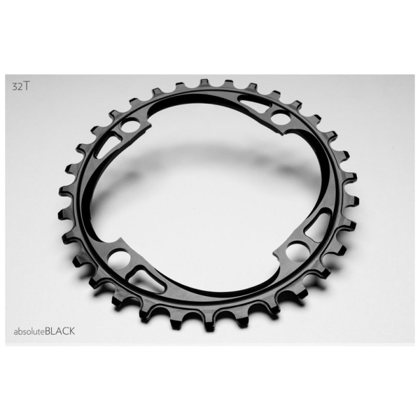 Absolute Black Ab tandwiel 32 rond steek 104 BLACK