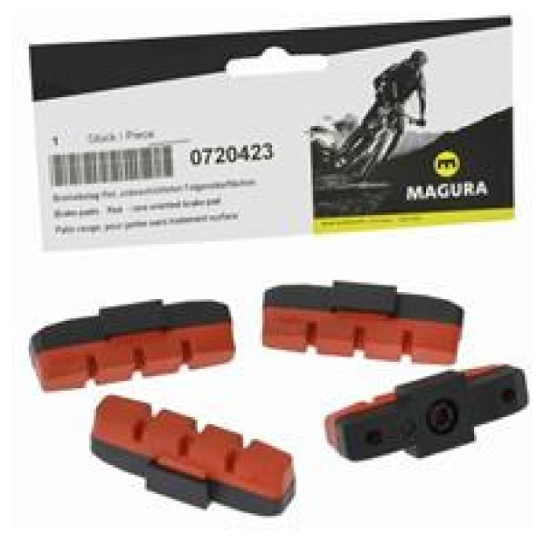 Magura REMRUBBER MAG HS33 SET A 4 Rood - Afbeelding 3