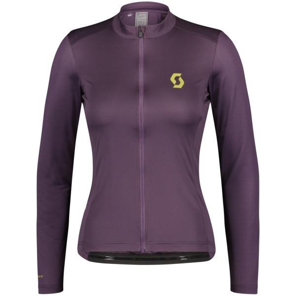 Scott Endurance 10 l/sl dames shirt XL Dark Purple/mud Green