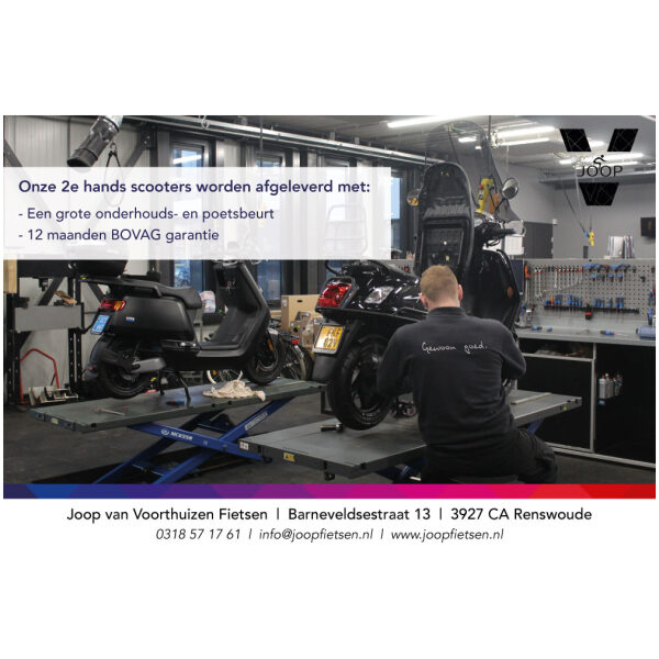 Niu MQi+ 45 KM/U Elektrisch Zwart - Afbeelding 9