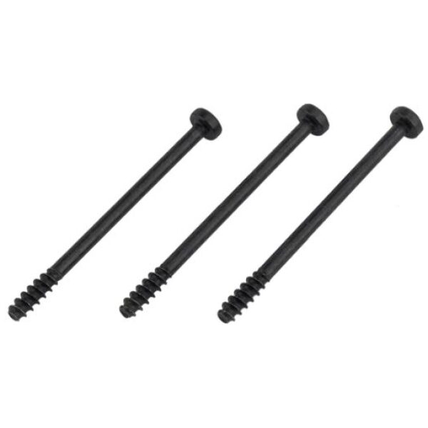 Bosch Schroevenset design-kap. M4x53.5. 3 stuks Zwart