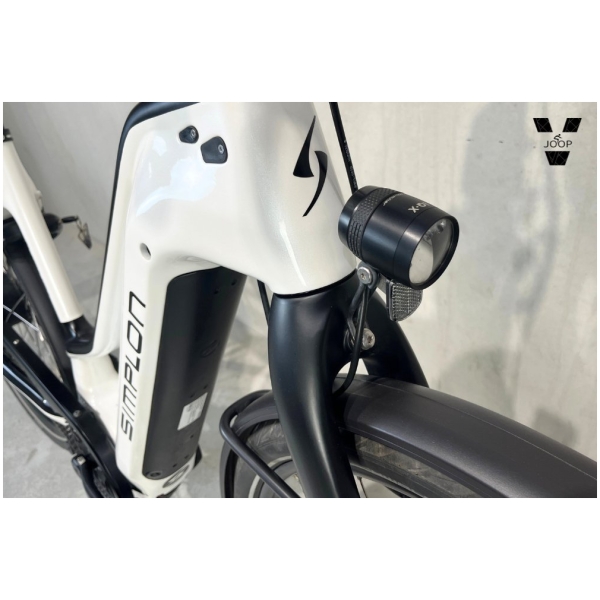 Simplon Chenoa CX Lady Enviolo | Inclusief opties Pearlwhite Glossy/ Black Glossy - Afbeelding 4
