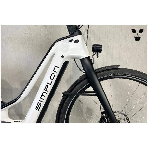 Simplon Chenoa CX Lady Enviolo | Inclusief opties Pearlwhite Glossy/ Black Glossy - Afbeelding 3